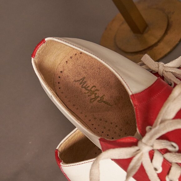 1980s Red and White Muffy’s Willits Saddle Shoes main image 9